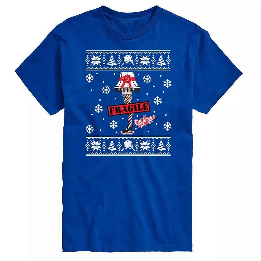 Men's A Christmas Story Fragile Leg Graphic Tee,  Product Image