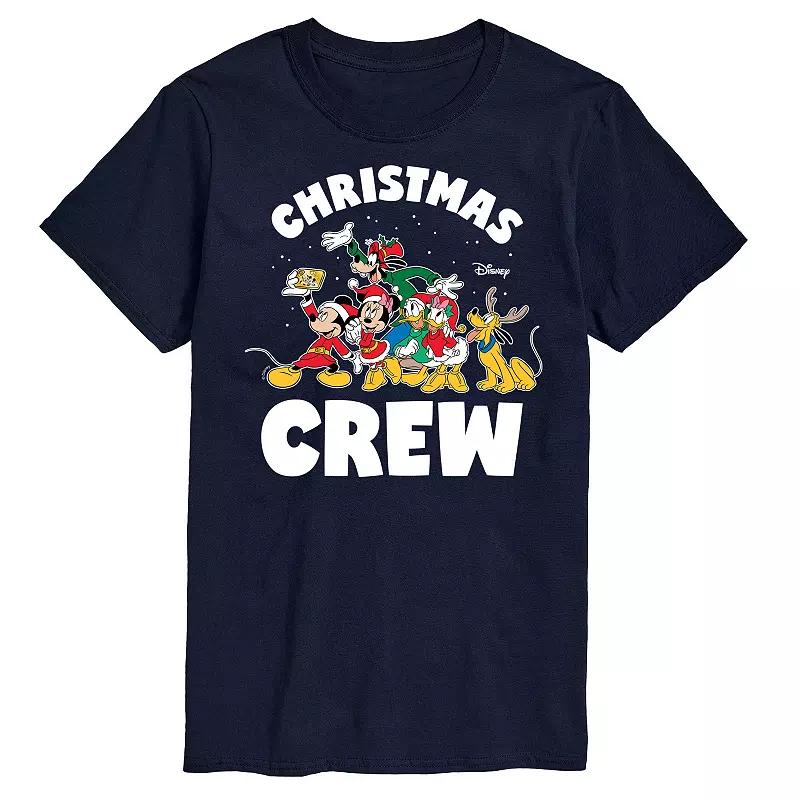 Disney's Big & Tall Christmas Crew Graphic Tee, Men's,  Product Image