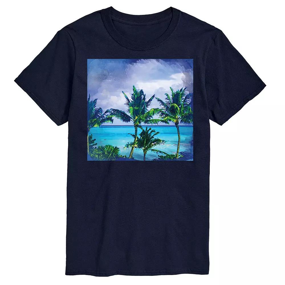 Big & Tall Empyre Beach Tee, Men's,  Product Image