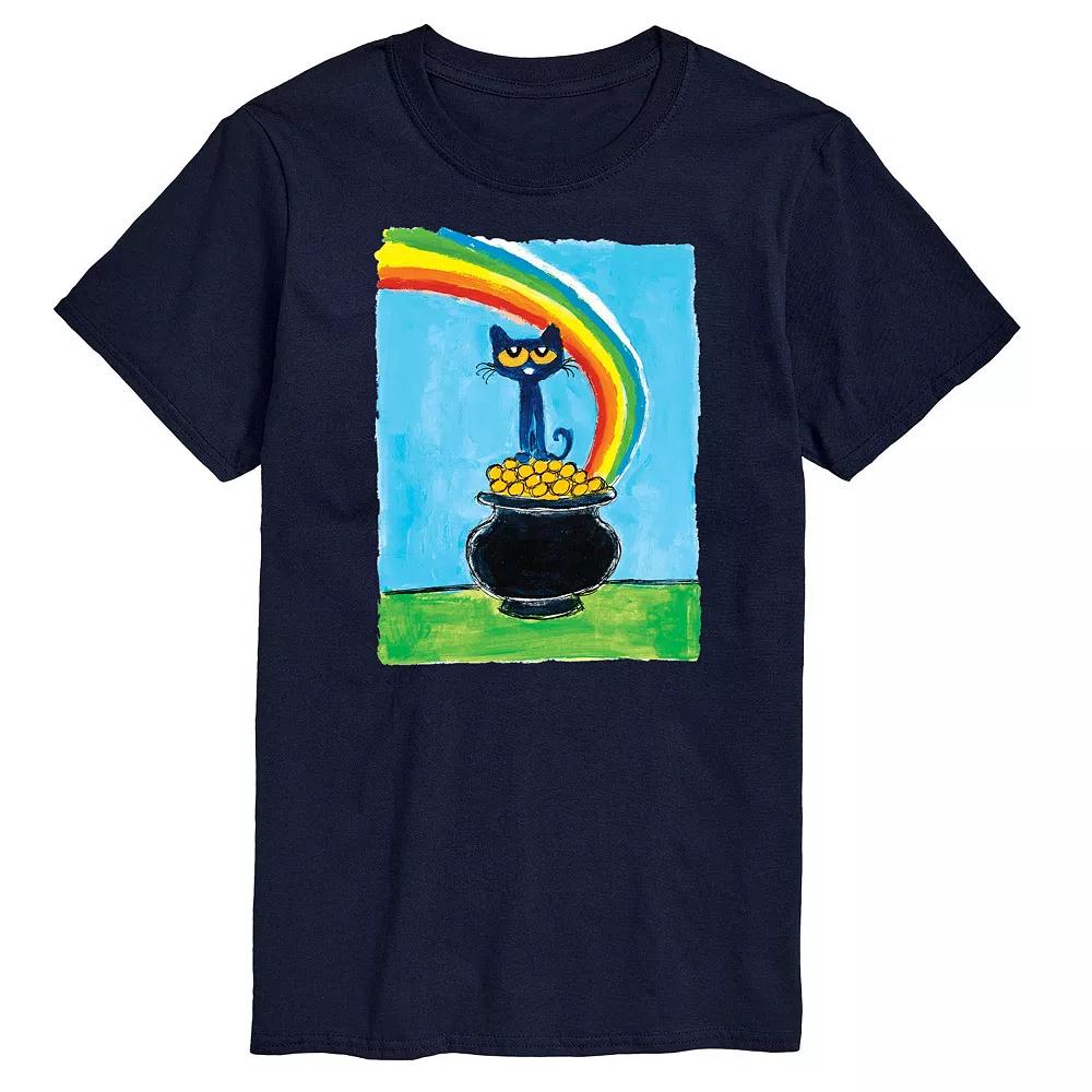 Big & Tall Pete The Cat Pot Of Gold Tee, Men's,  Product Image