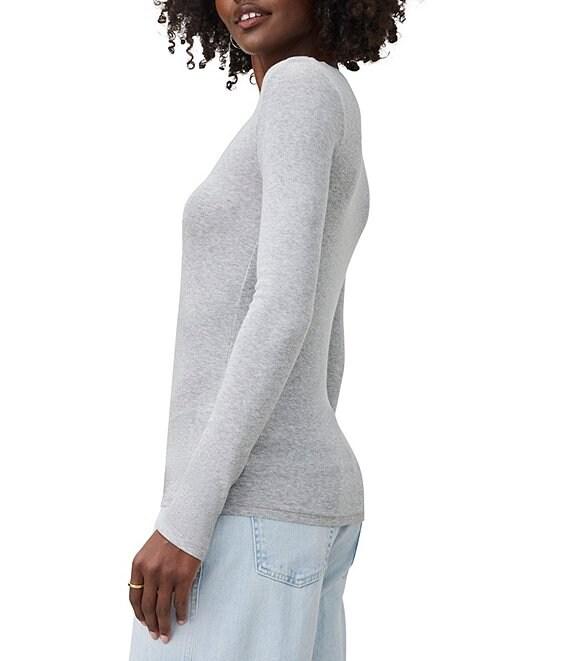 Splendid Valley Ribbed V-Neck Tee Product Image