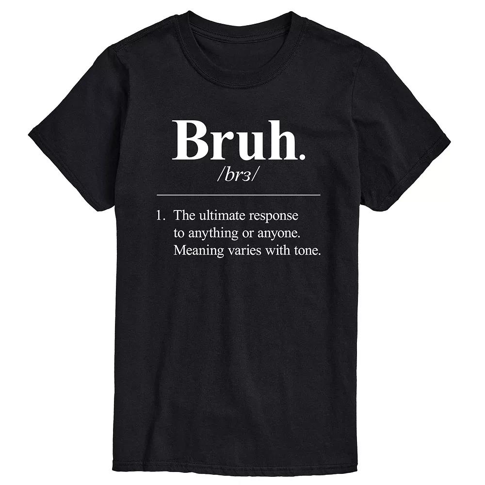 Men's Bruh Definition Graphic Tee,  Product Image