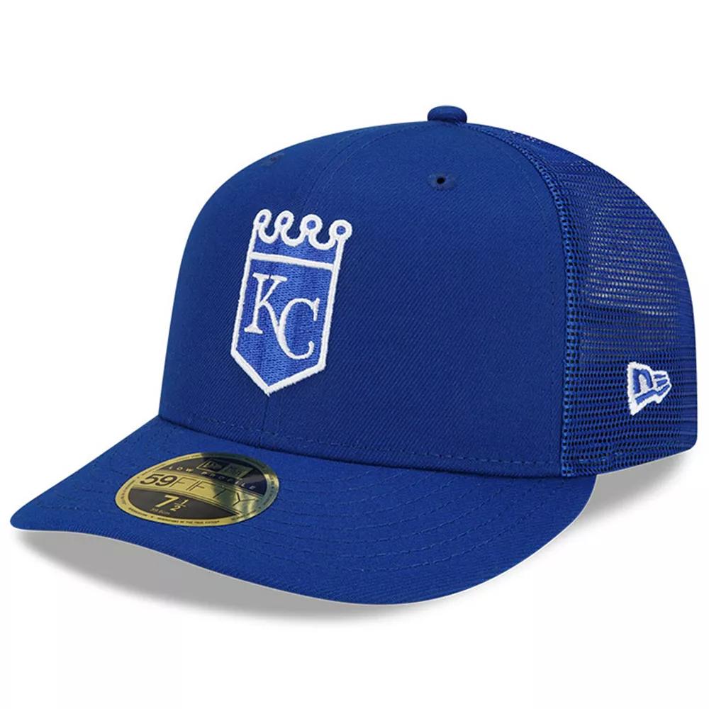 Men's New Era  Royal Kansas City Royals 2023 Batting Practice 59FIFTY Fitted Hat, Size: 7, Blue Product Image