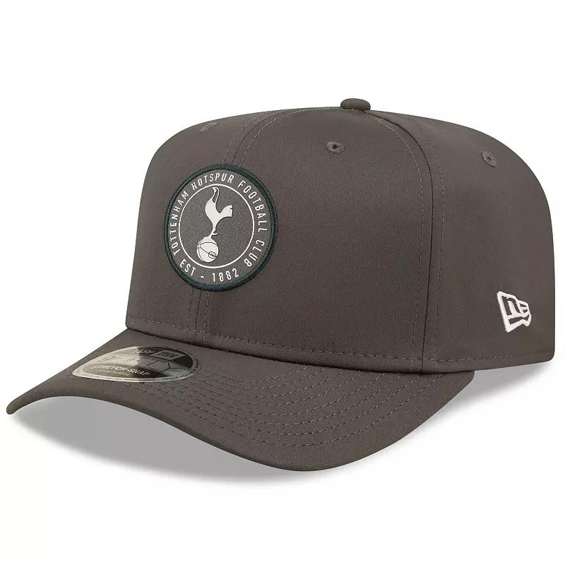 Men's New Era Gray Tottenham Hotspur Iridescent Stretch Snap 9FIFTY Snapback Hat,  Product Image