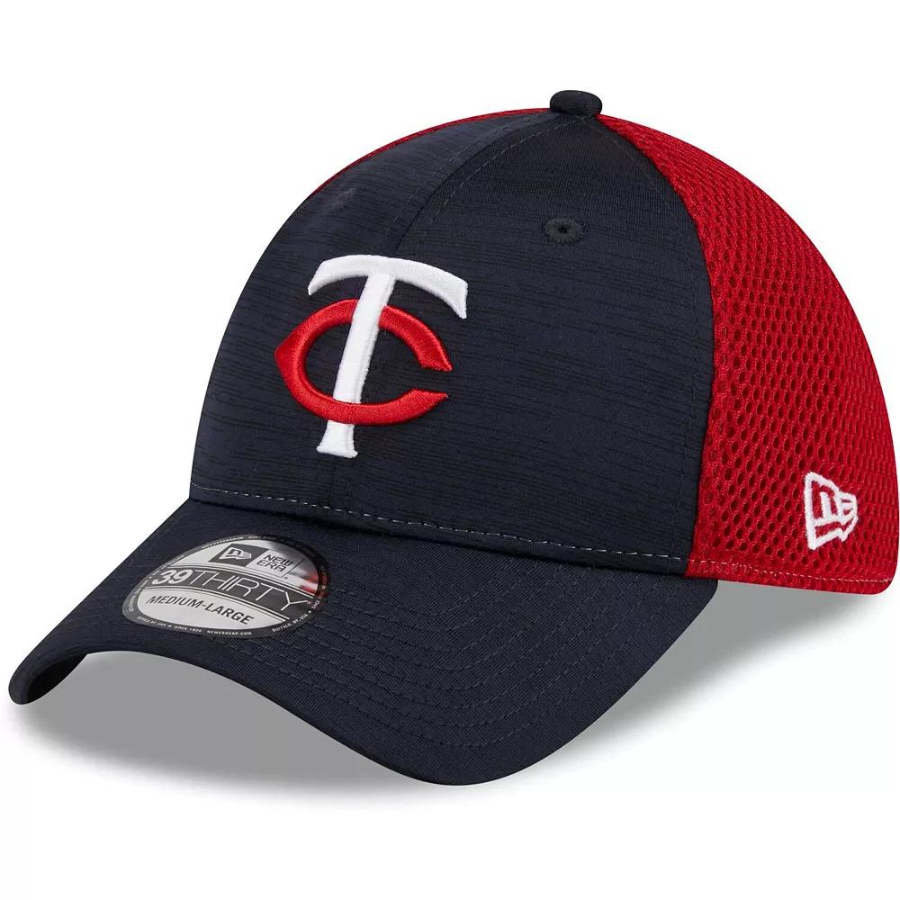 Men's New Era Navy Minnesota Twins Neo 39THIRTY Flex Hat, Size: Medium/Large, Blue Product Image