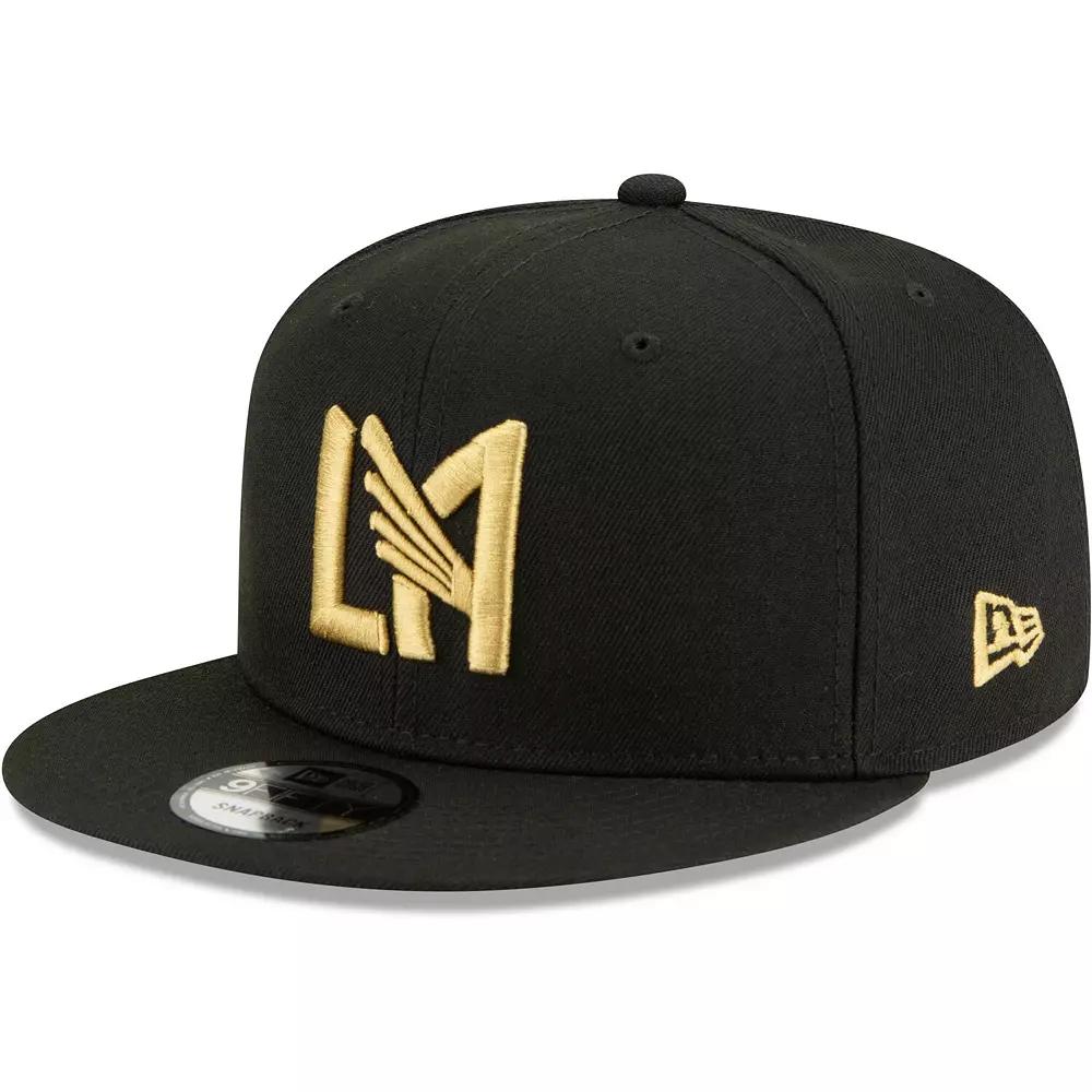 Men's New Era Black LAFC Icon 9FIFTY Adjustable Snapback Hat, Lfc Black Product Image