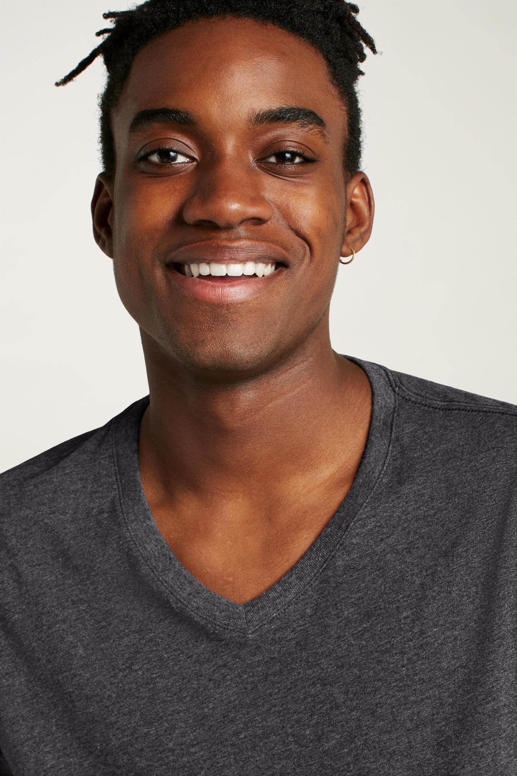 Forever Soft Cotton  V-Neck Tee Product Image