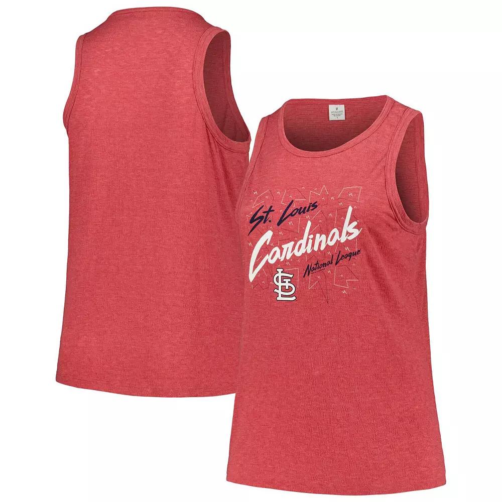 Women's Soft as a Grape Red St. Louis Cardinals Plus  Product Image
