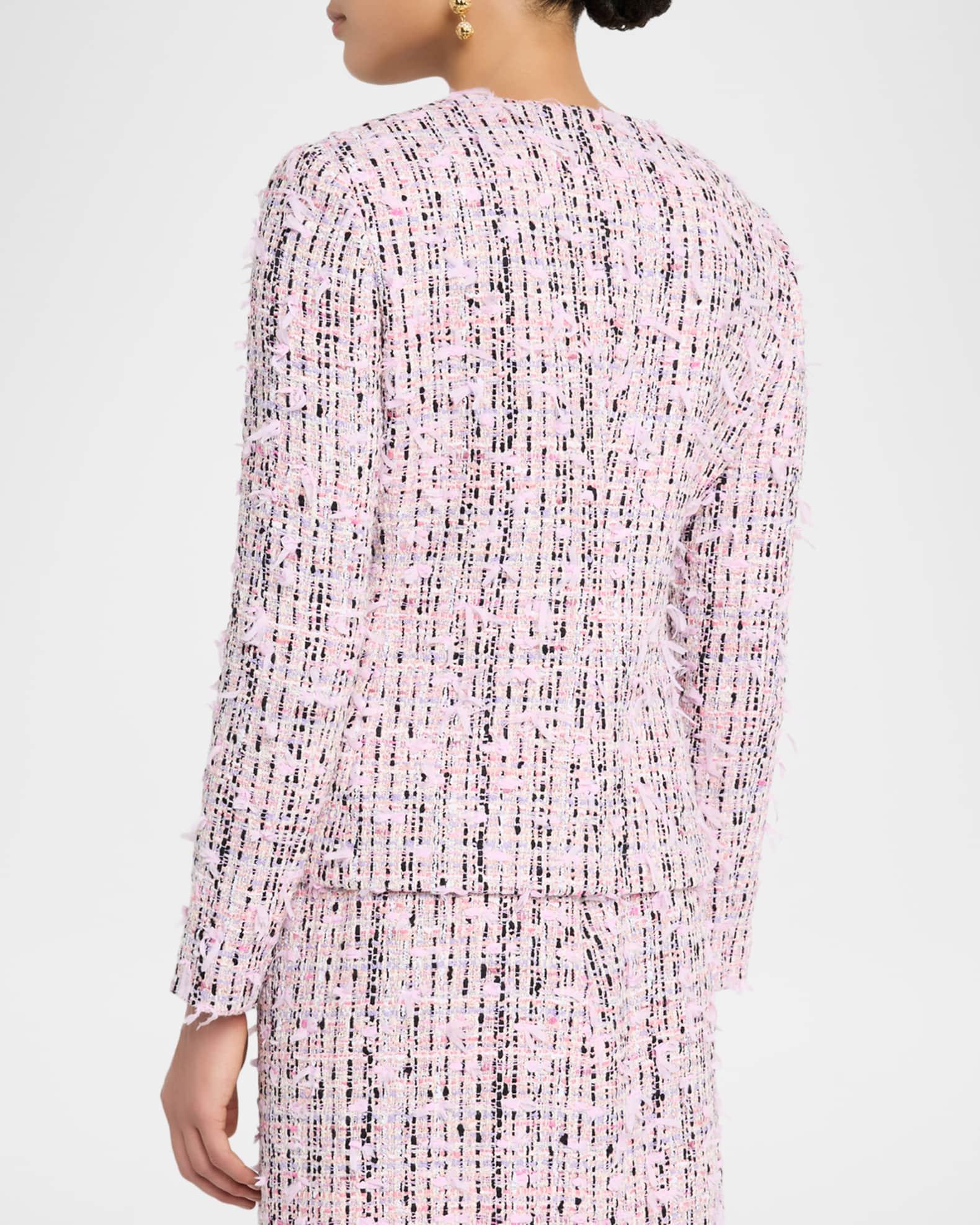 Tailored Eyelash Tweed Jacket Product Image