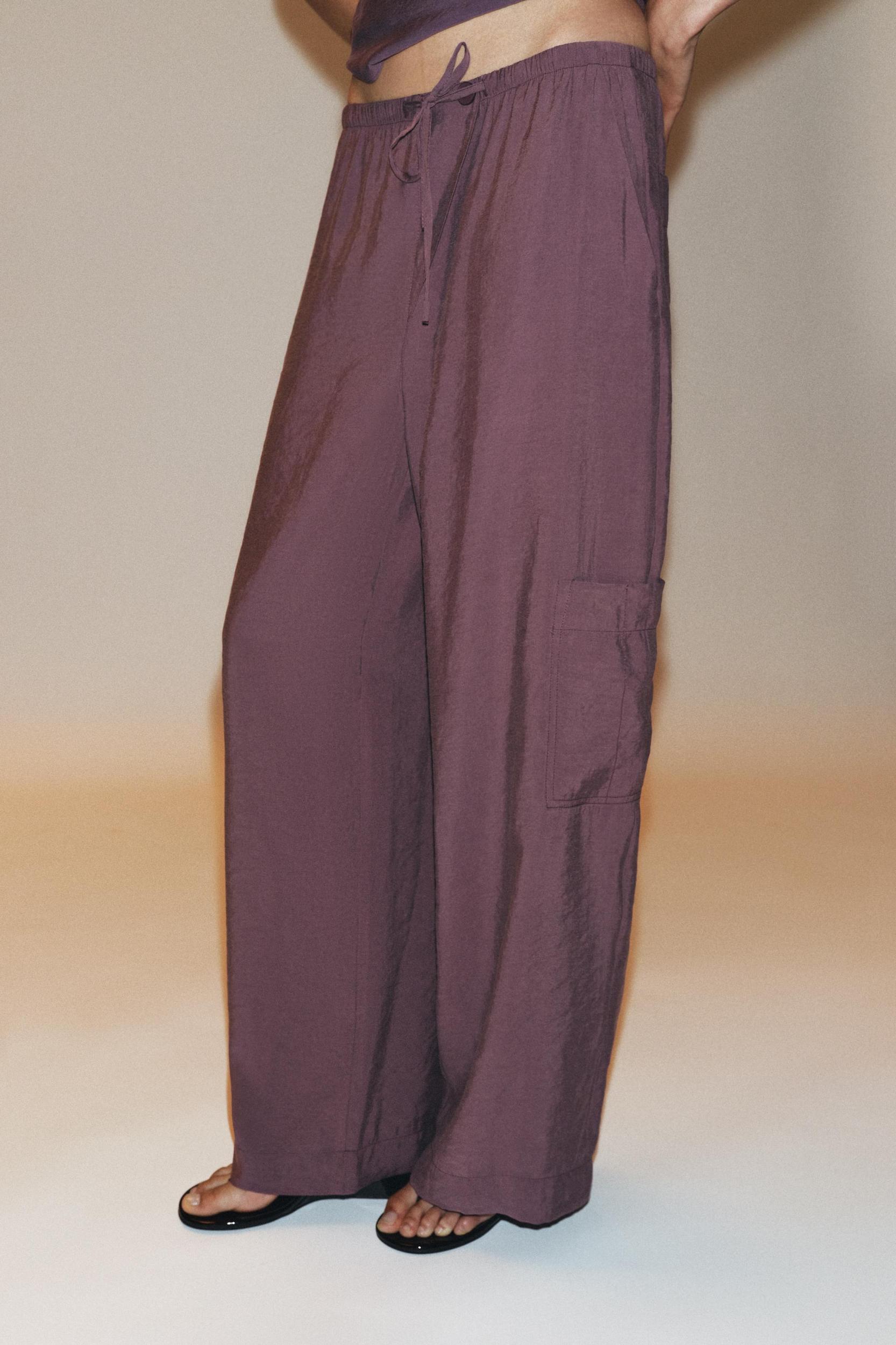 FLOWY CARGO PANTS Product Image