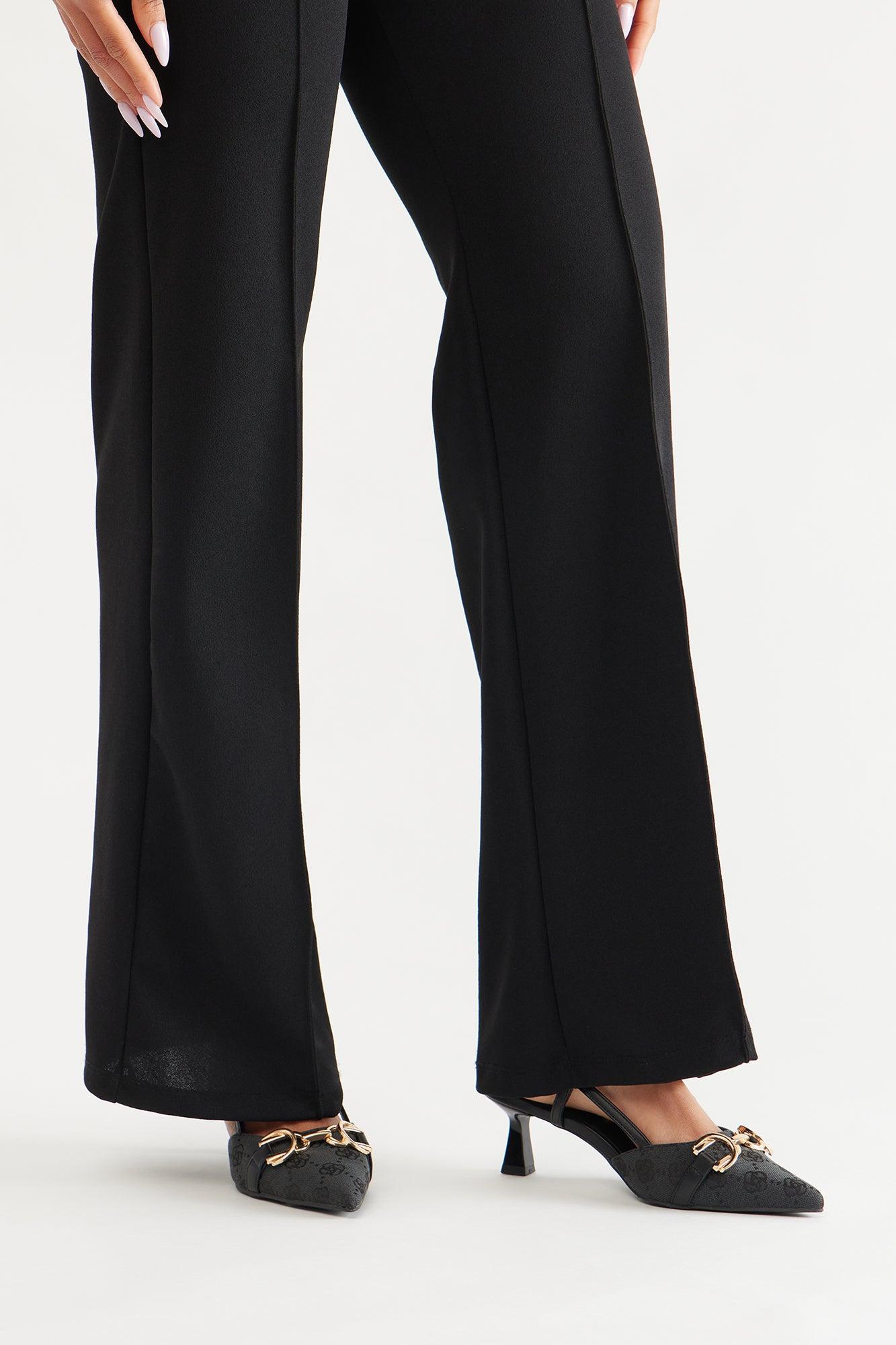 Shona Hardware Slingback Pumps - Black Female Product Image