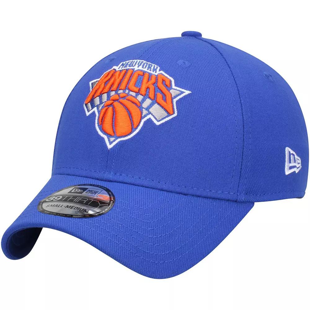 Men's New Era Blue New York Knicks Team Classic 39THIRTY Flex Hat,  Product Image