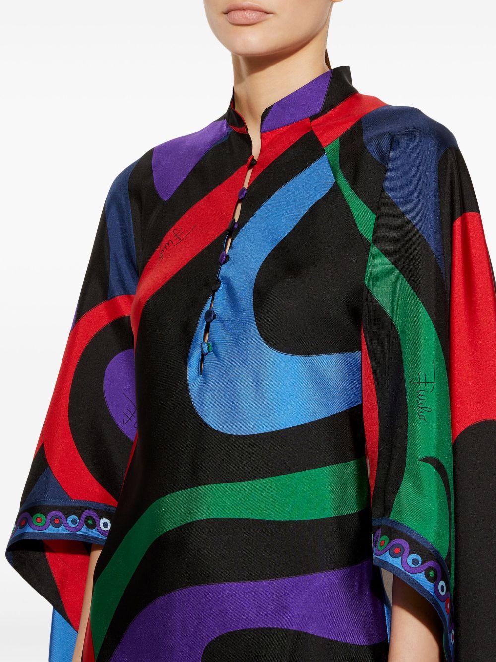 marmo-print kaftan Product Image