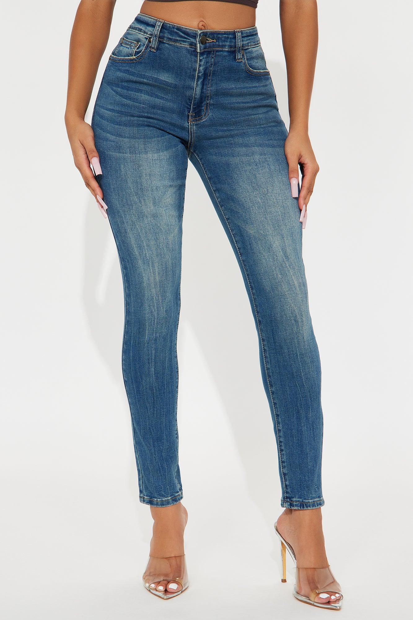 Iconic Mid Rise Skinny Jeans - Vintage Wash Female Product Image