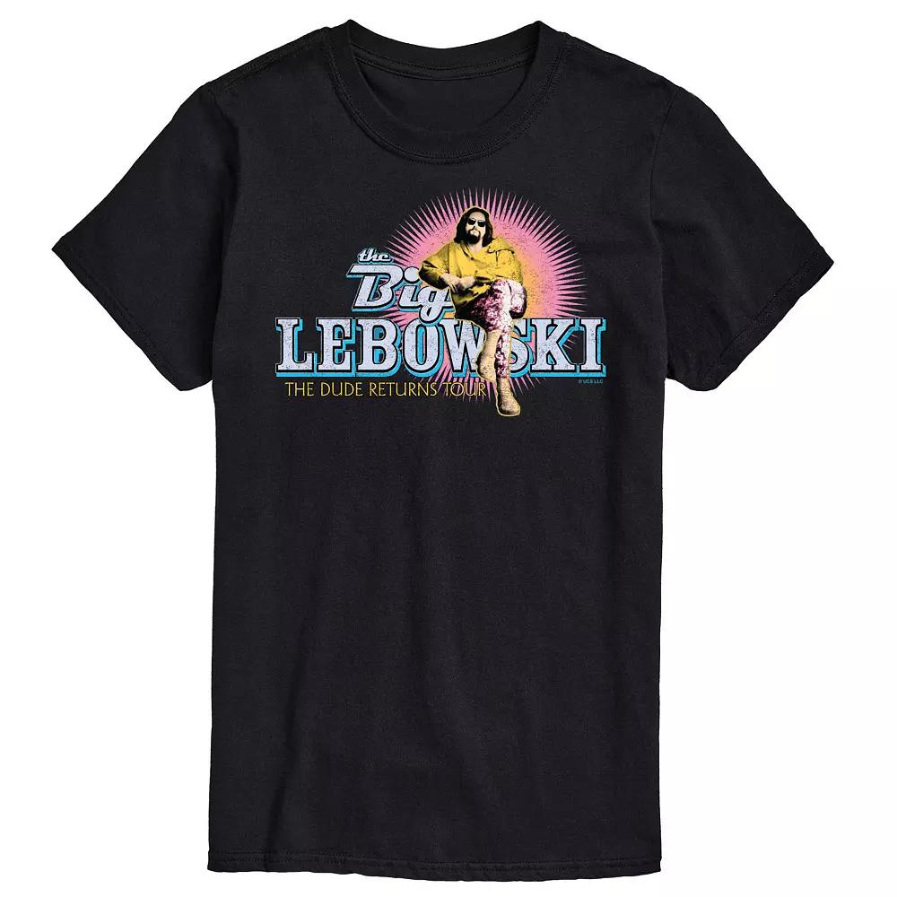 Big & Tall The Big Lebowski Returns to Tour Tee, Men's,  Product Image