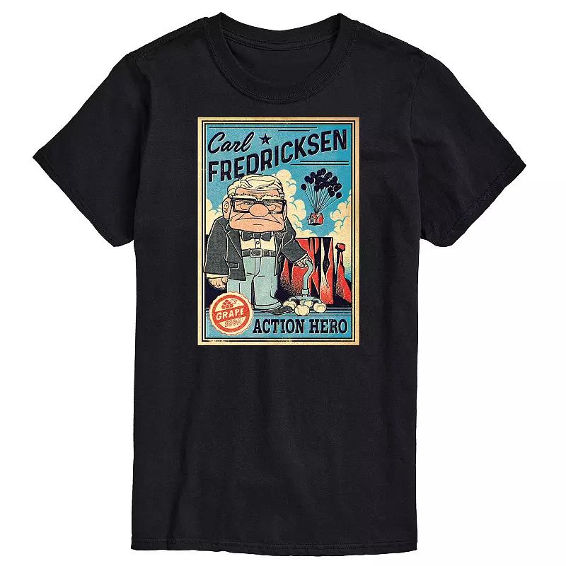 Disney / Pixar's UP Big & Tall Carl Graphic Tee, Men's,  Product Image