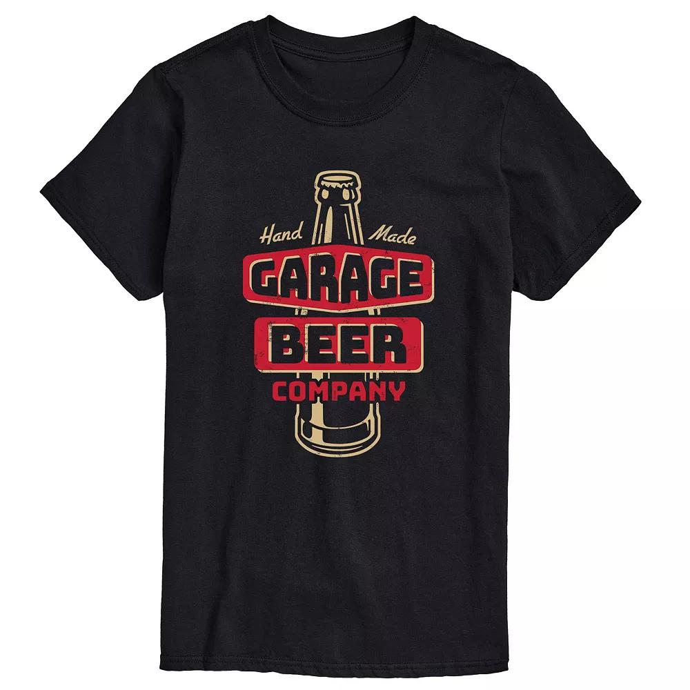 Big & Tall Garage Beer Co. Tee, Men's,  Product Image
