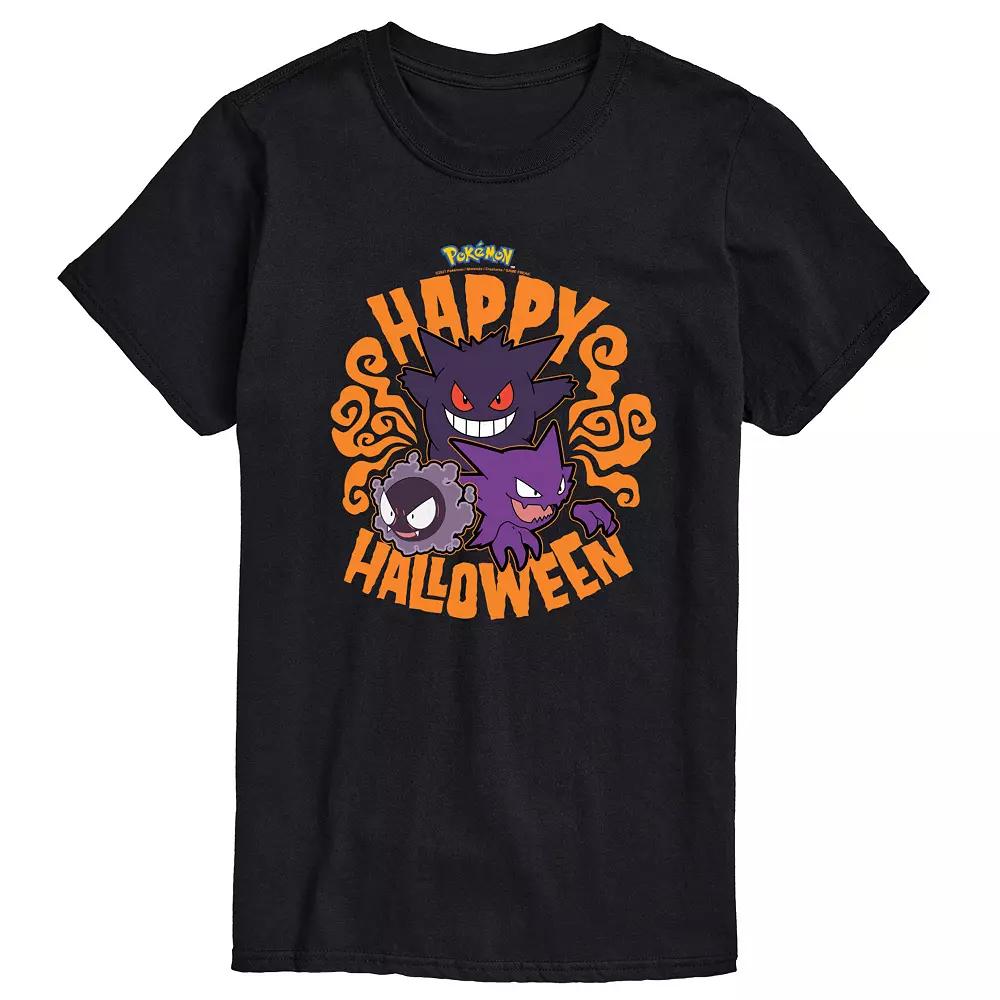 Big & Tall Pokemon Happy Halloween Tee, Men's,  Product Image