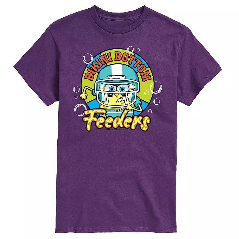 Men's SpongeBob SquarePants Football Tee,  Product Image