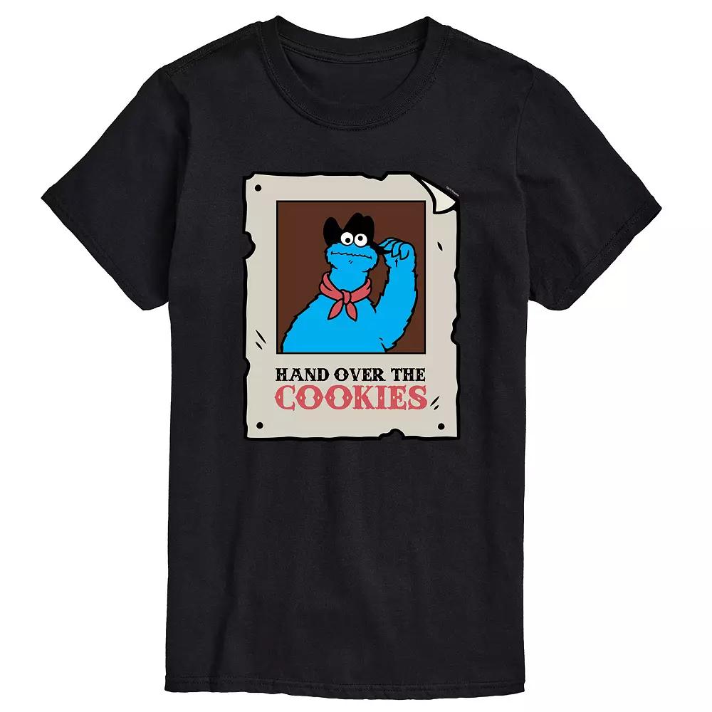 Big & Tall Sesame Street Cookie Monster Graphic Tee, Men's,  Product Image