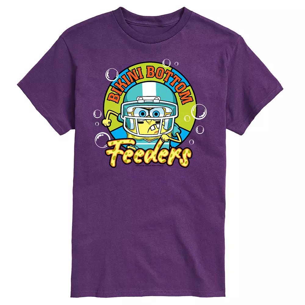 Men's SpongeBob SquarePants Football Tee,  Product Image
