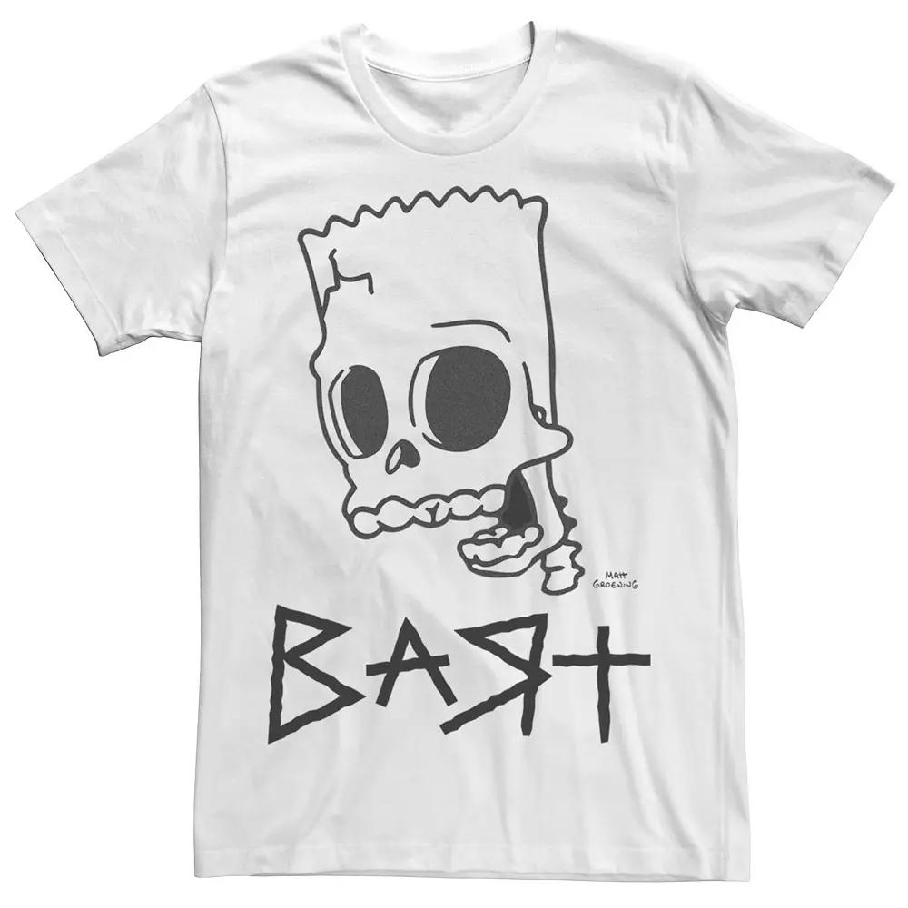 Men's The Simpsons Bart Skeleton Tee,  Product Image
