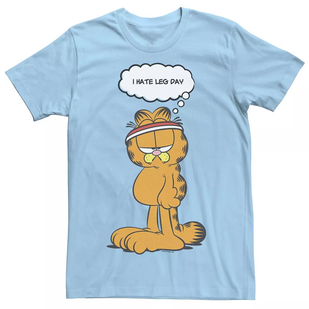 Men's Garfield Leg Day Comic Tee,  Product Image