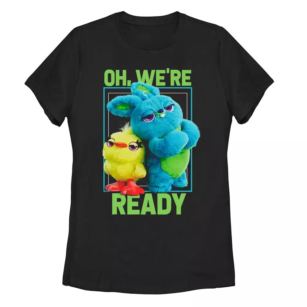Juniors' Disney Pixar Toy Story 4 Ducky Bunny Arms Crossed Ready Tee, Girl's,  Product Image