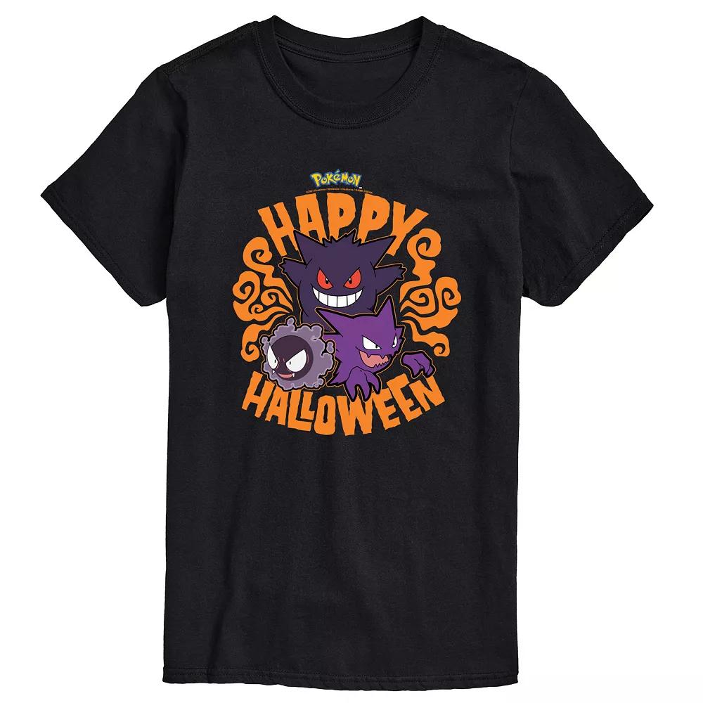 Big & Tall Pokemon Happy Halloween Tee, Men's,  Product Image
