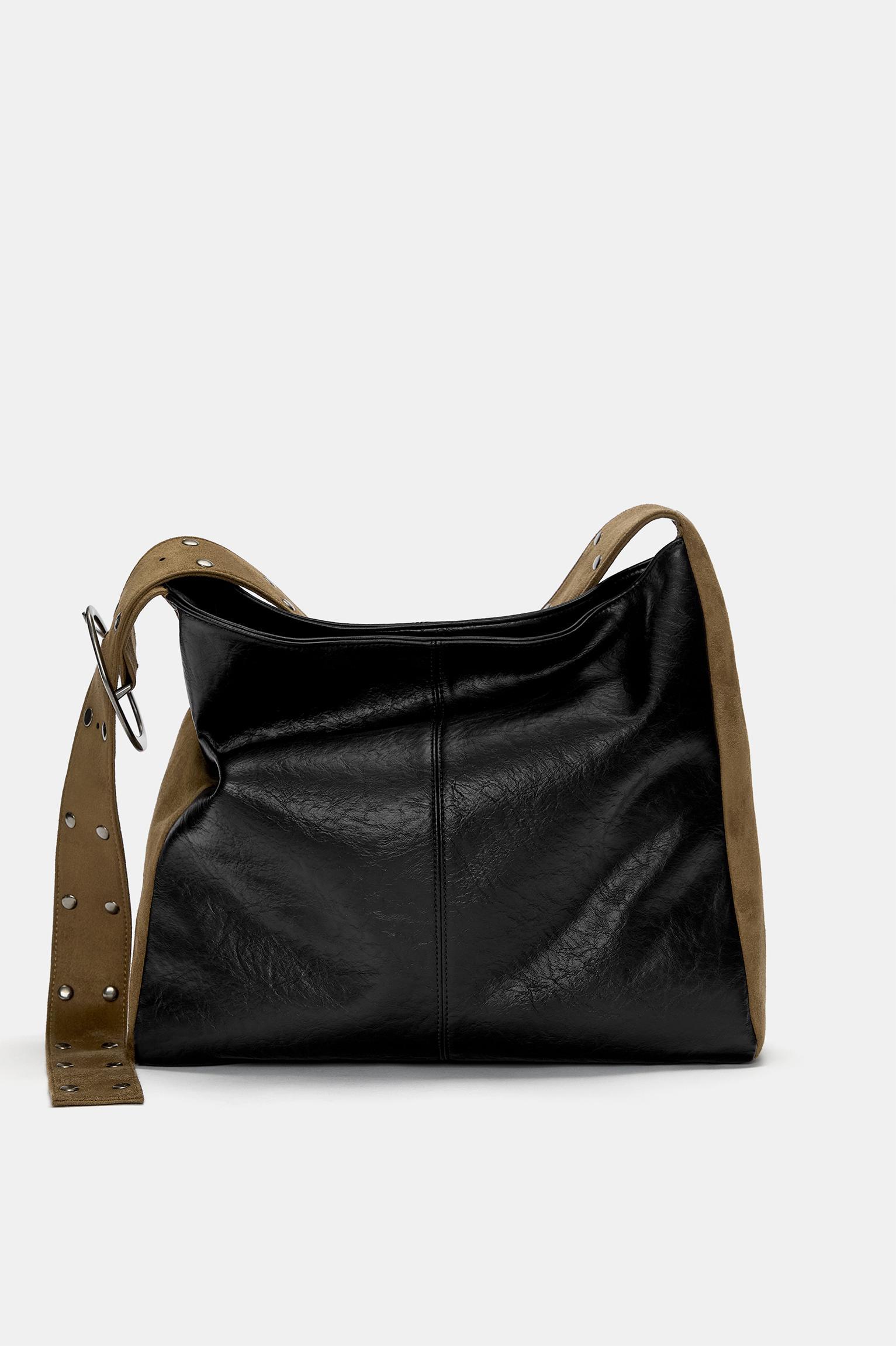 Contrast shopper bag Product Image