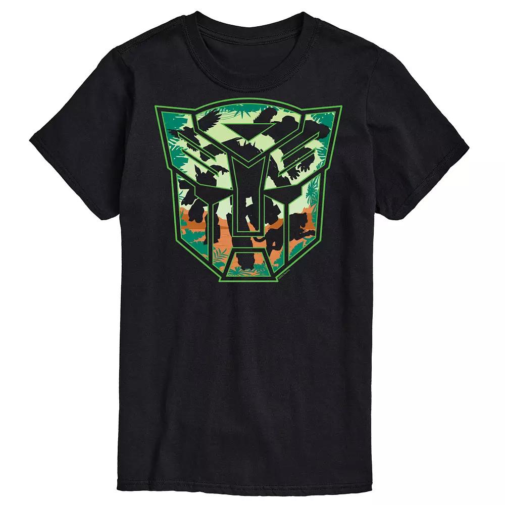 Big & Tall Transformers Autobot Jungle Logo Tee, Men's,  Product Image