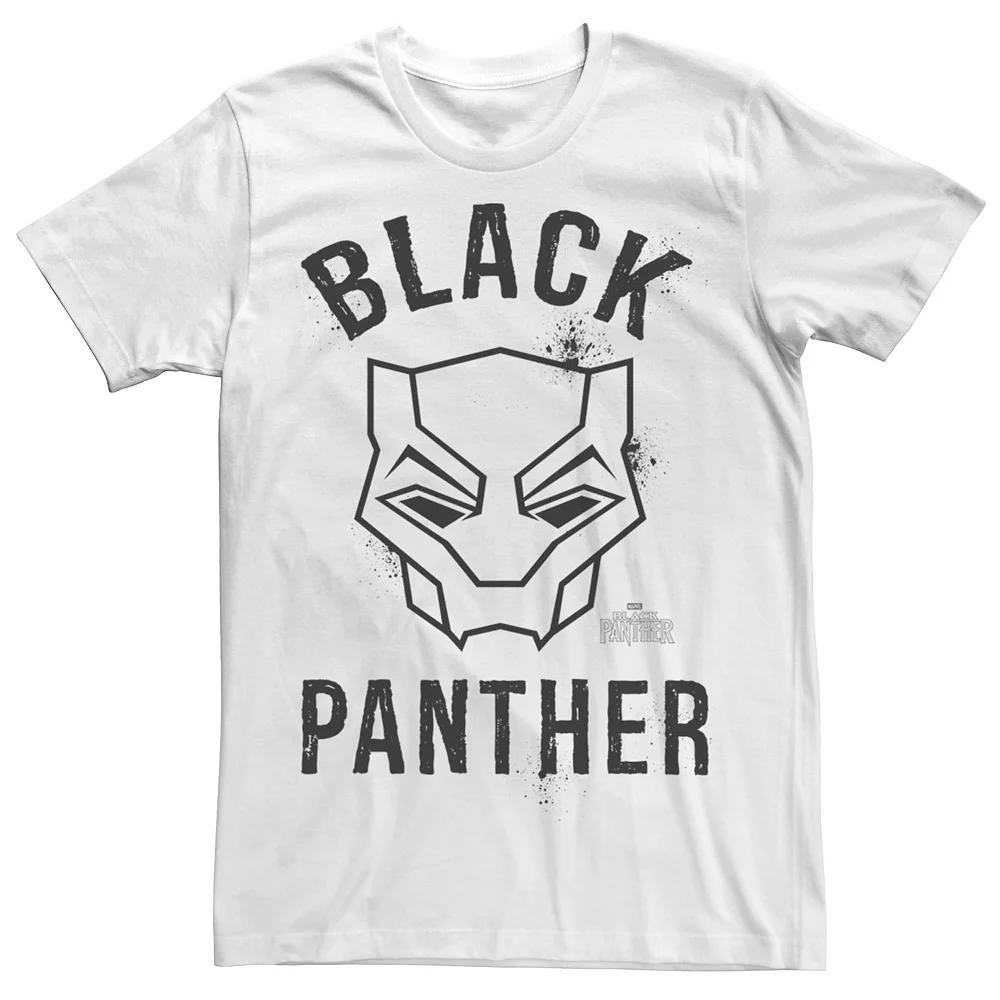 Men's Marvel Black Panther Movie Collegiate Graffiti  Graphic Tee,  Product Image