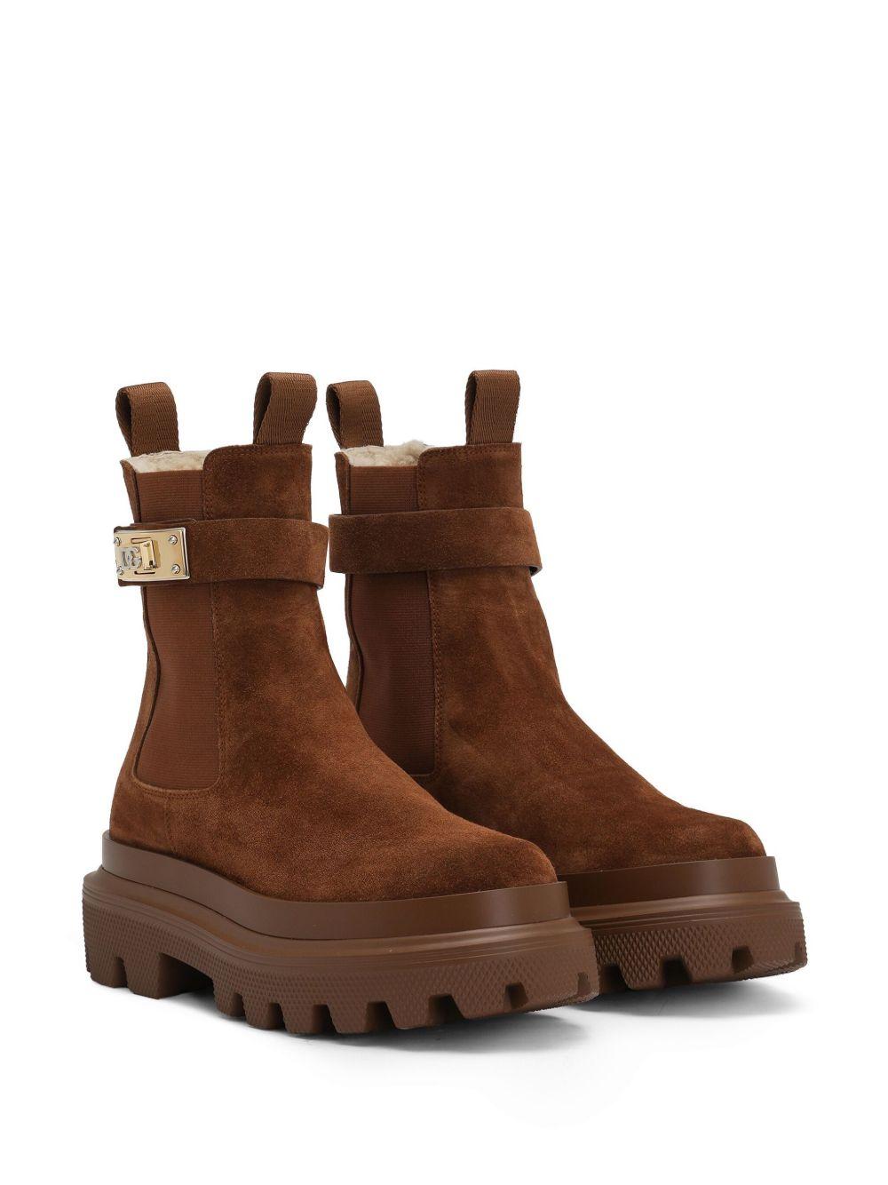 branded-strap Chelsea boots Product Image