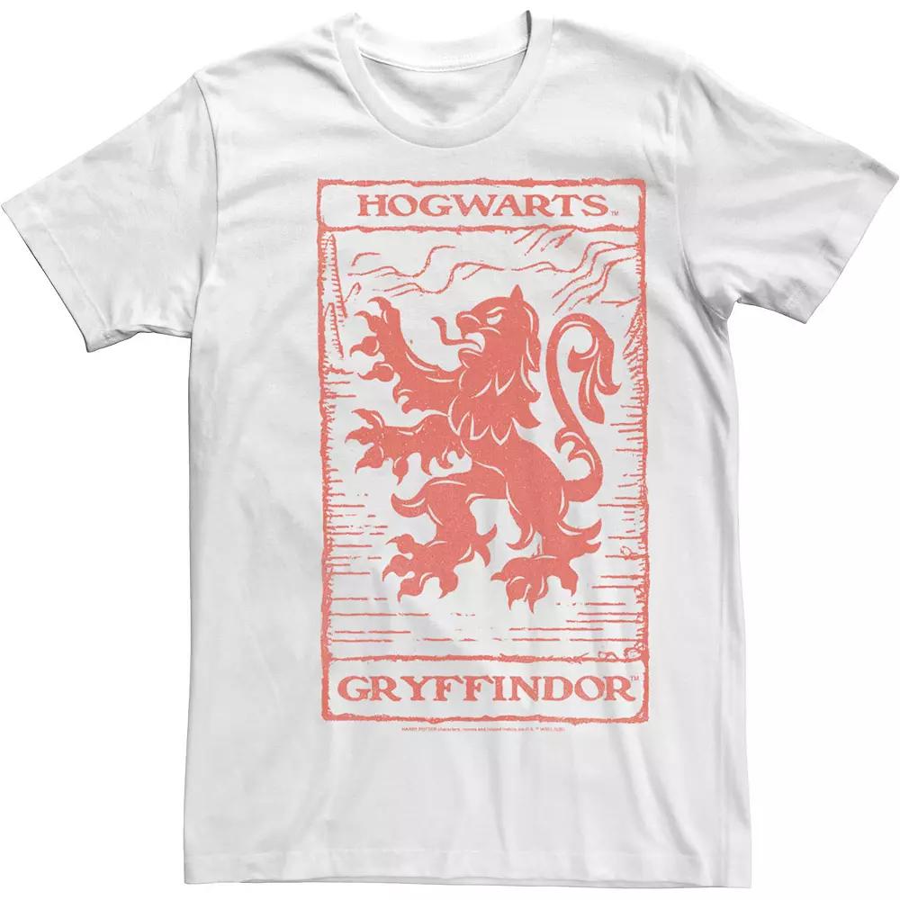 Men's Harry Potter Gryffindor Tarot Playing Card Tee,  Product Image