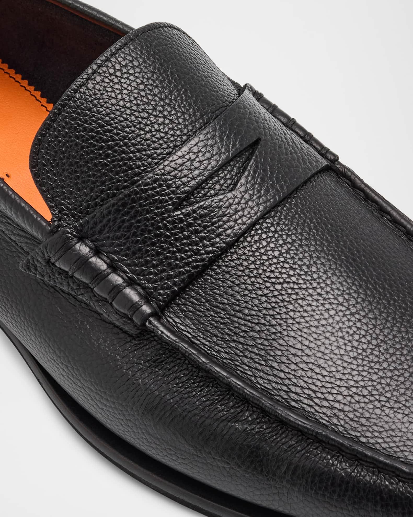 Men's Ikangia Leather Penny Loafers Product Image