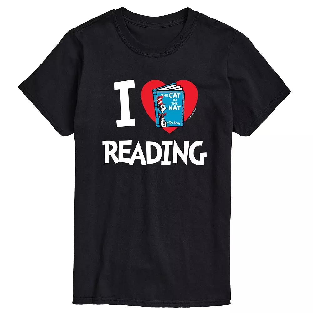 Men's Dr. Seuss I Love Reading Tee,  Product Image