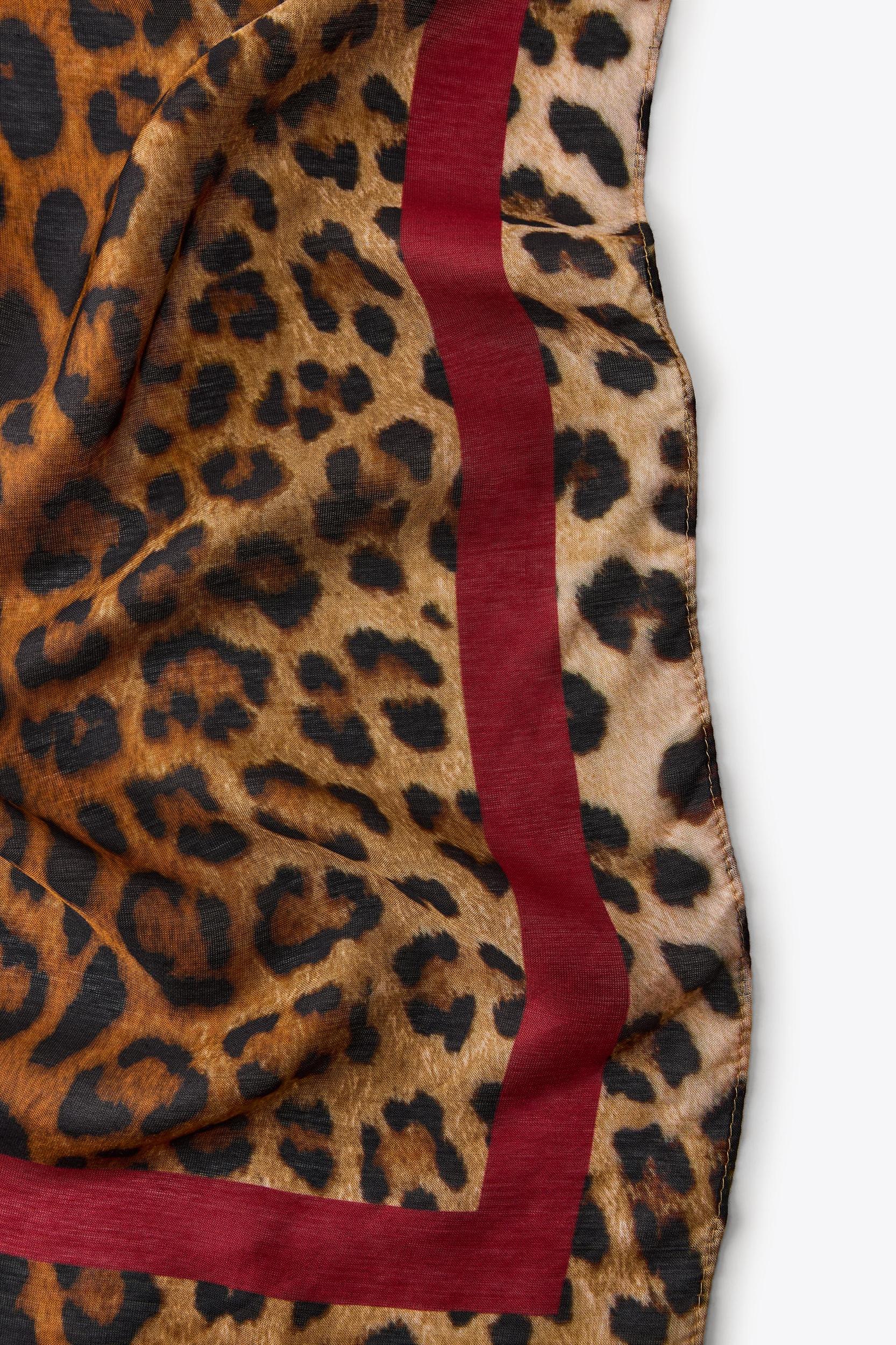 ANIMAL PRINT MODAL SCARF Product Image