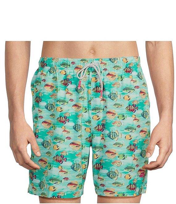 Tommy Bahama Naples Fantastic Fish Print Board Shorts Product Image