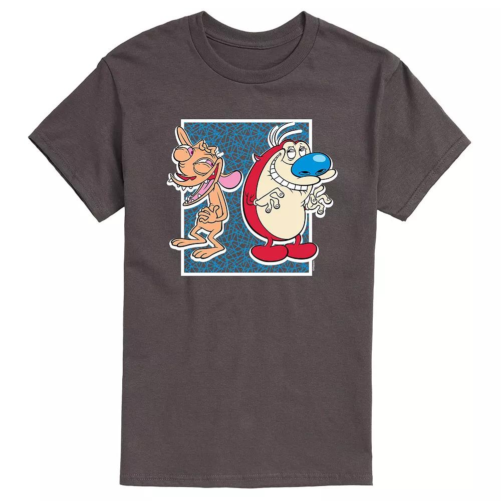 Big & Tall Ren & Stimpy Portrait Graphic Tee, Men's,  Product Image