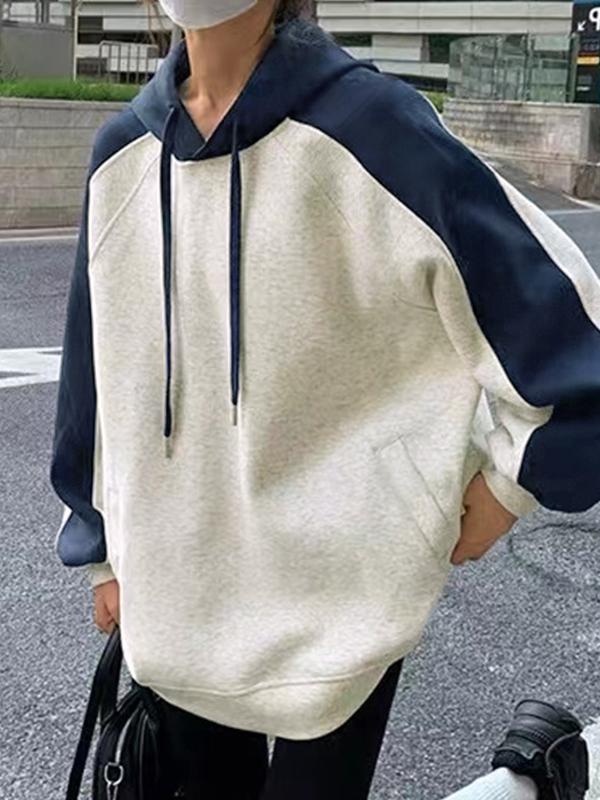 Raglan Thicken Oversized Hoodie Product Image