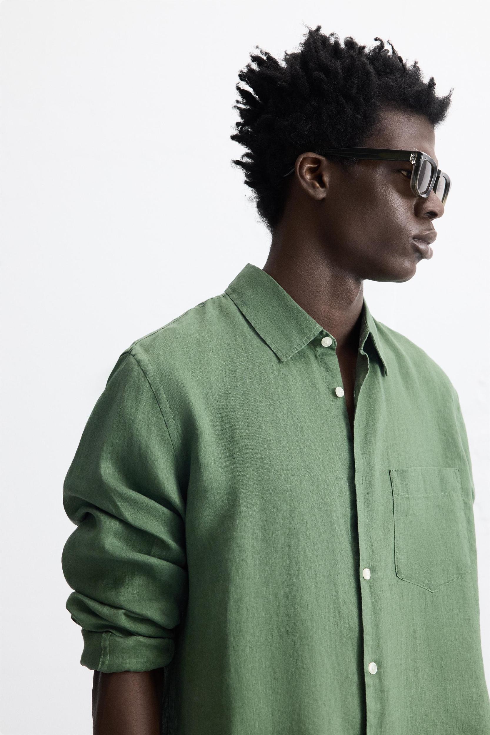 100% LINEN SHIRT Product Image