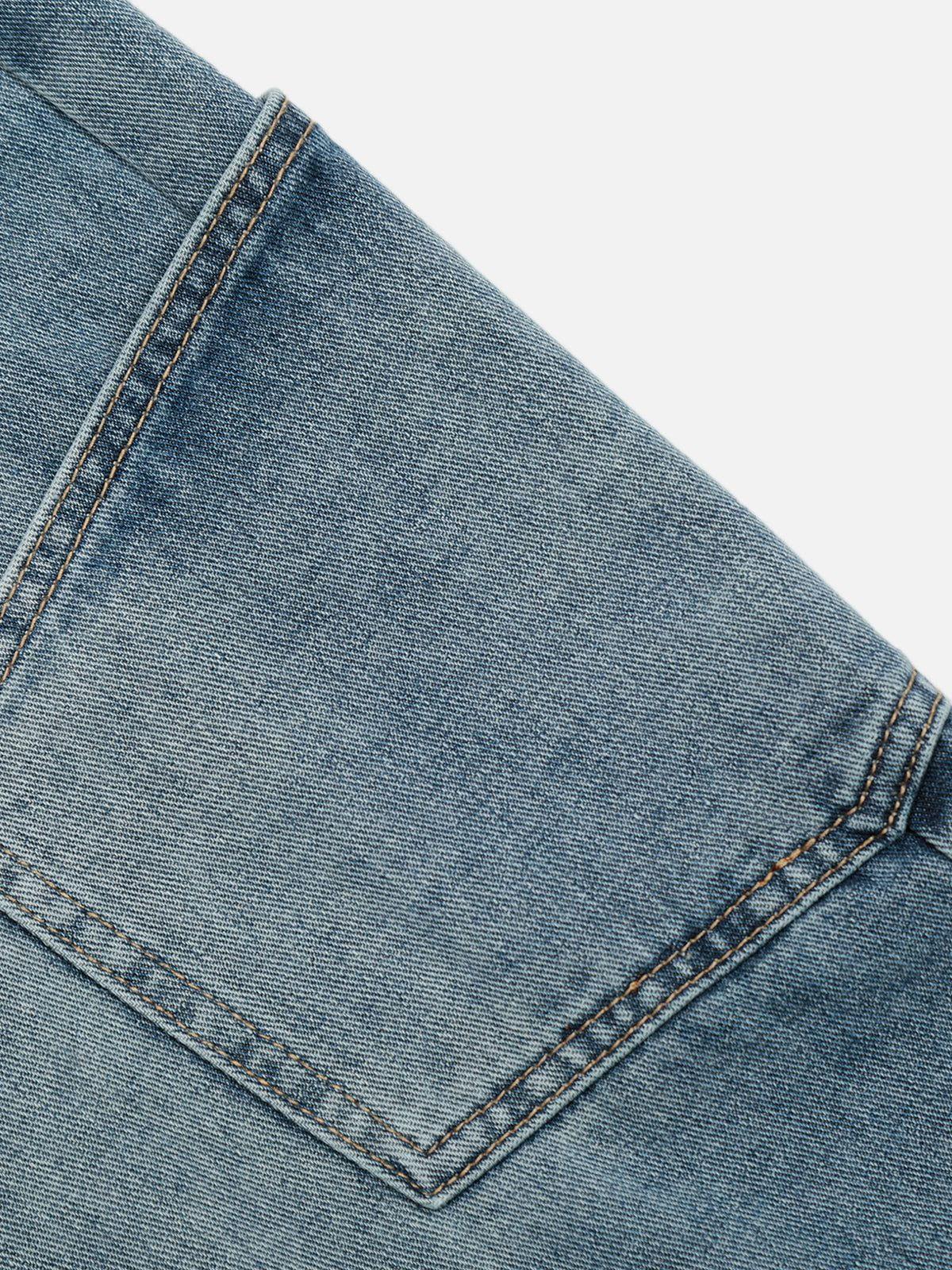 Aelfric Eden Multi Pocket Super Baggy Barrel Jeans Product Image