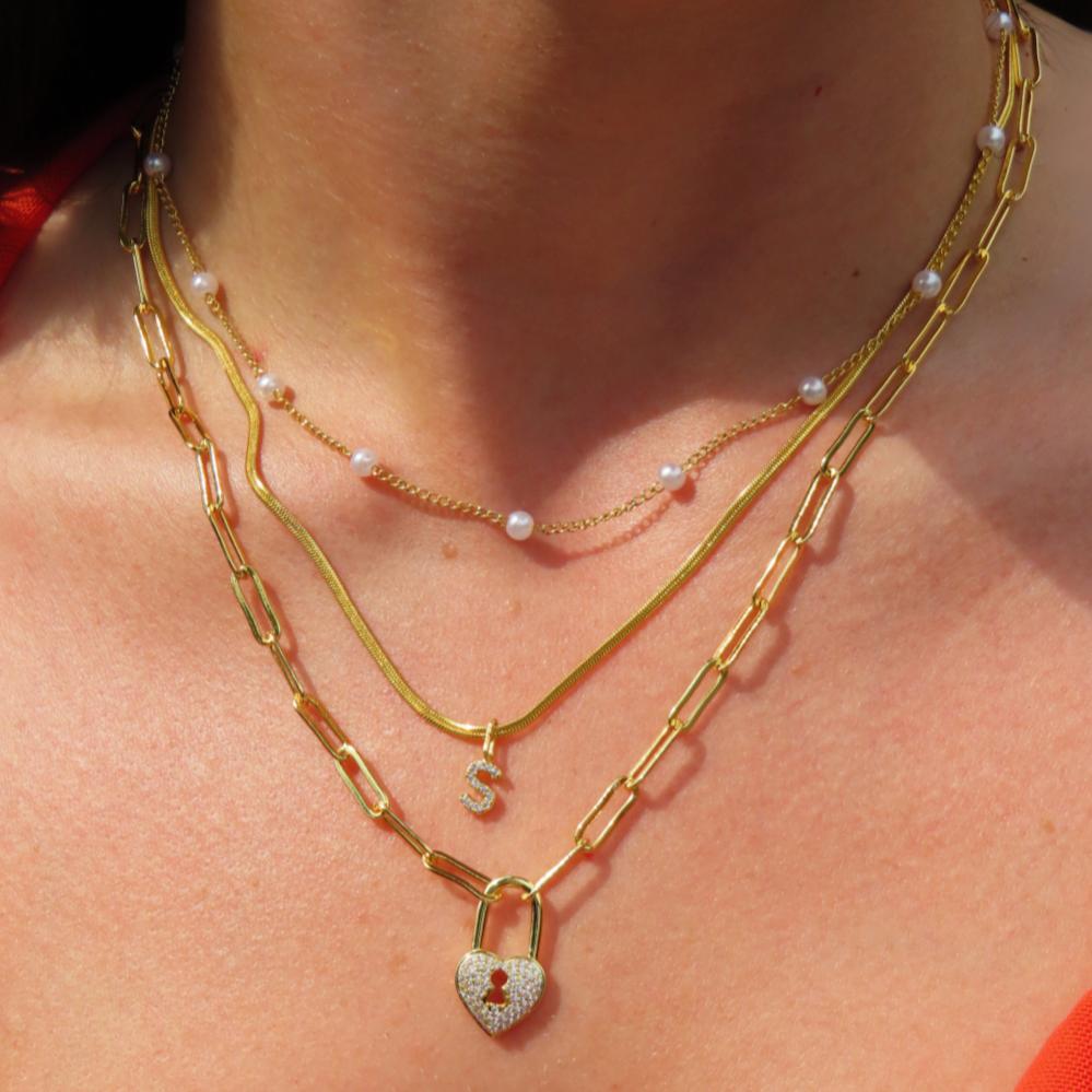 Throw Away the Key Necklace Product Image