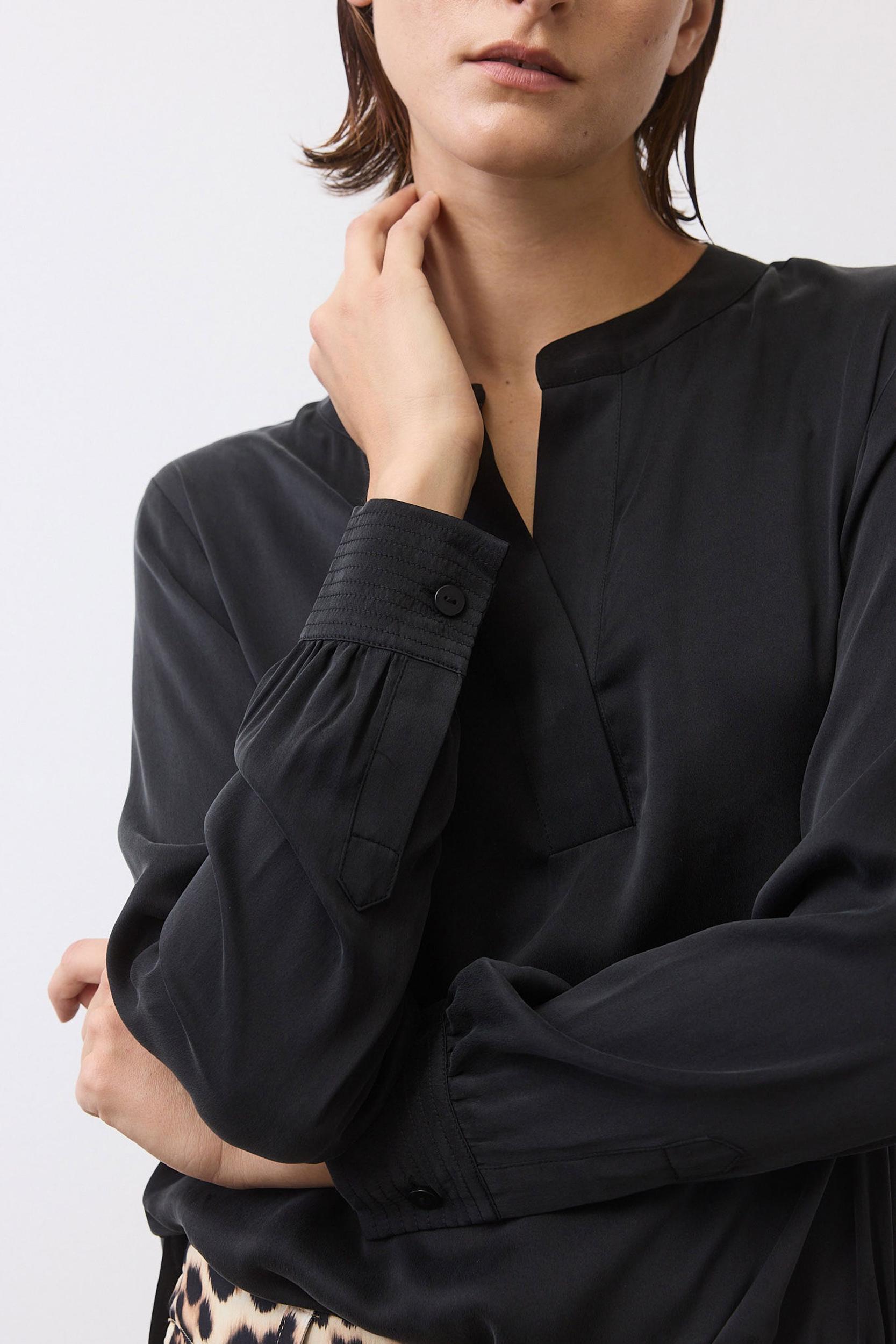 Not Too Loose Silk Blouse Product Image