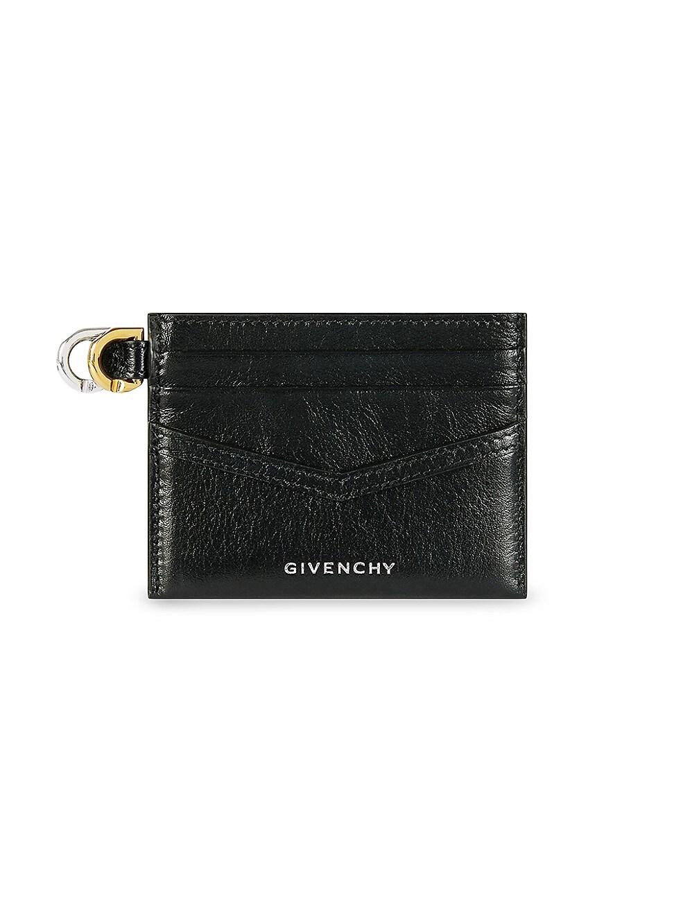 Womens Voyou Card Holder In Leather Product Image