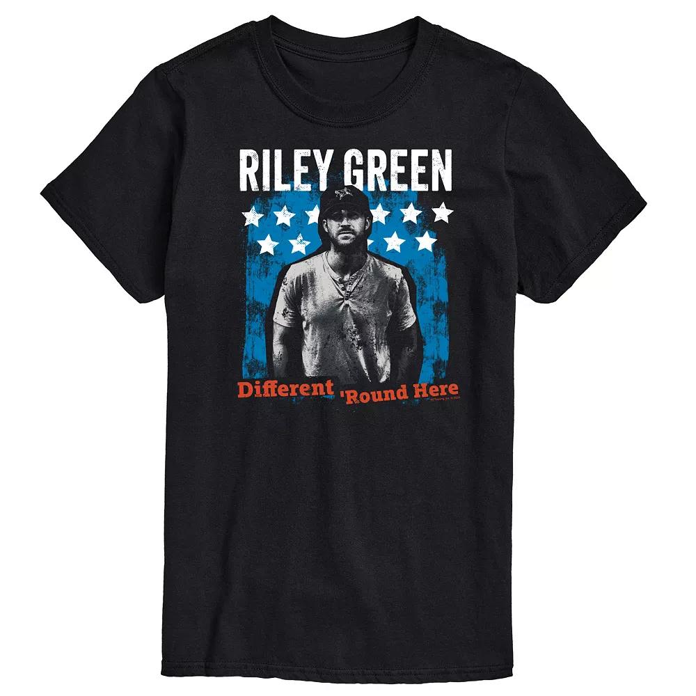 Men's Riley Green Different Round Here Graphic Tee,  Product Image