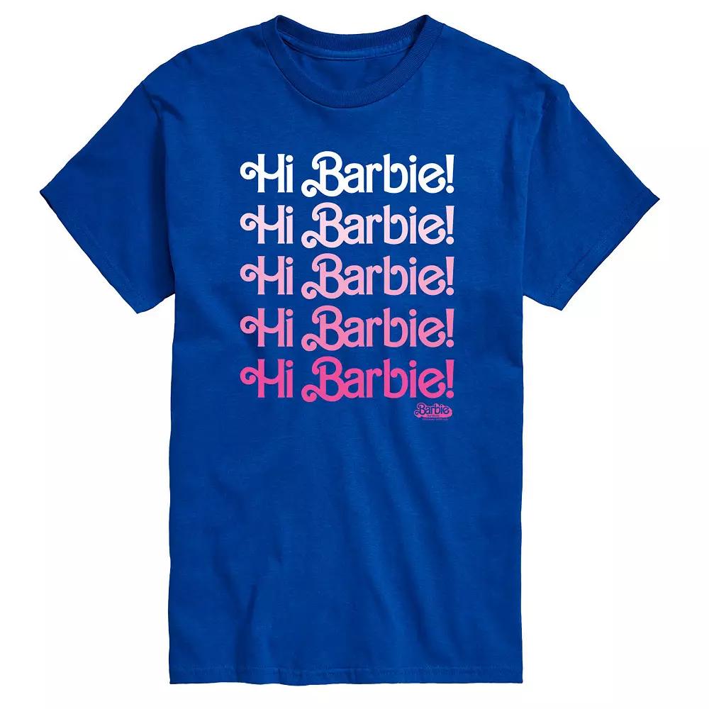 Men's Barbie™ The Movie Hi Barbie Graphic Tee,  Product Image