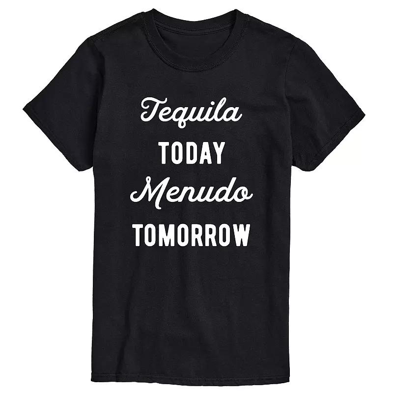 Men's Tequlia Today Menudo Tomorrow Graphic Tee,  Product Image