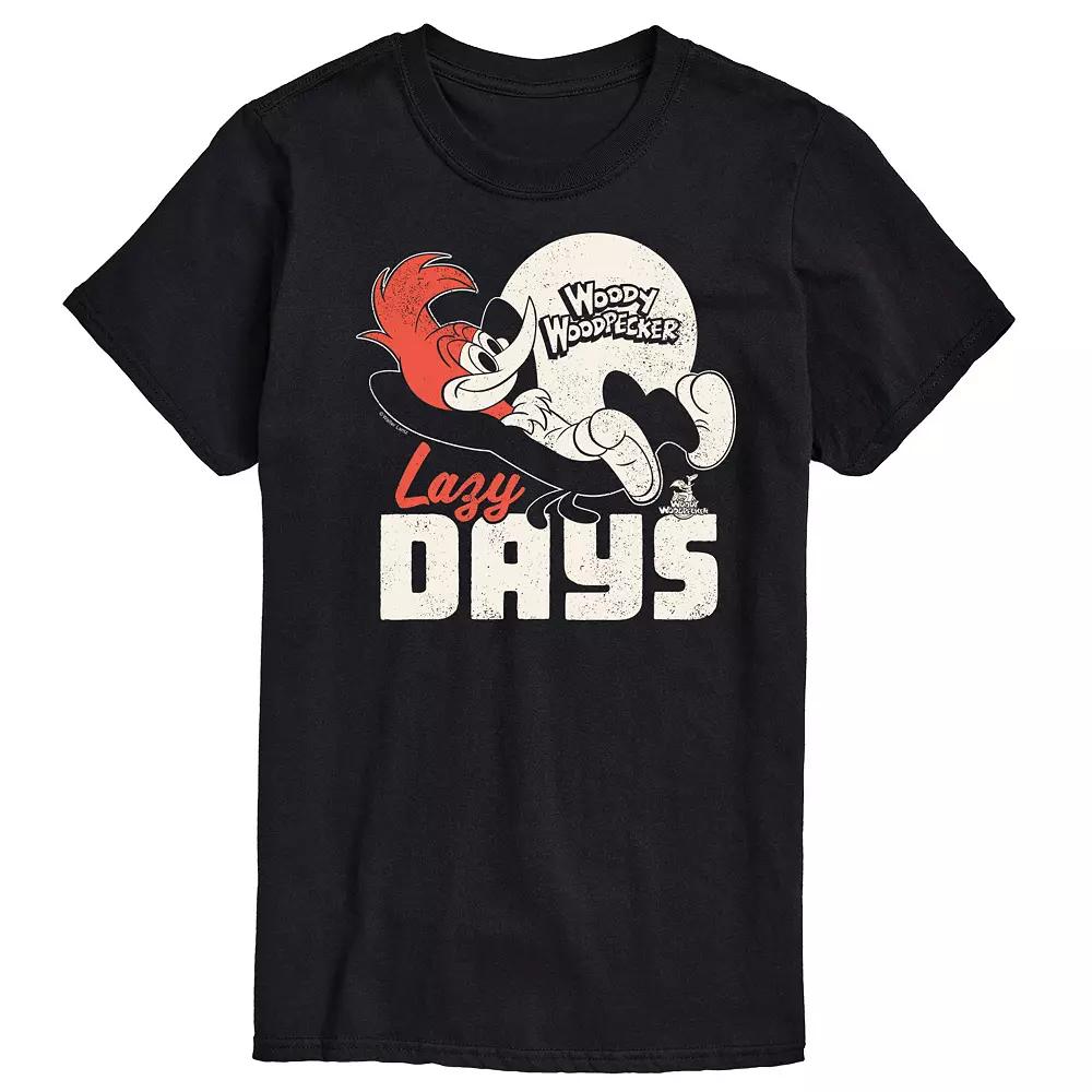 Big & Tall Woody Woodpecker Lazy Days Graphic Tee, Men's,  Product Image