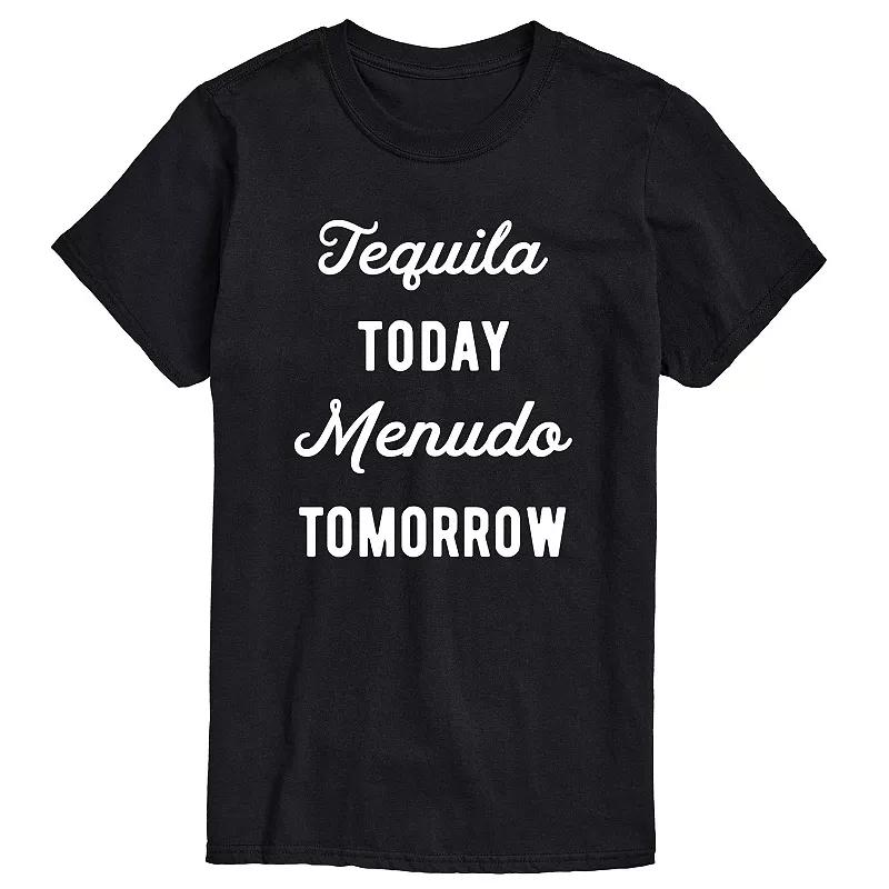 Men's Tequlia Today Menudo Tomorrow Graphic Tee,  Product Image